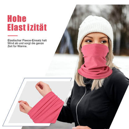 Fleece Schlauchschal Herren Damen Kinder – Warmer Halswärmer für Winter Outdoor