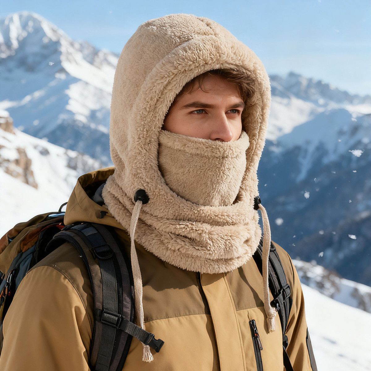 Warme Plüsch Balaclava – Fleece Sturmhaube für Kinder, Damen & Herren