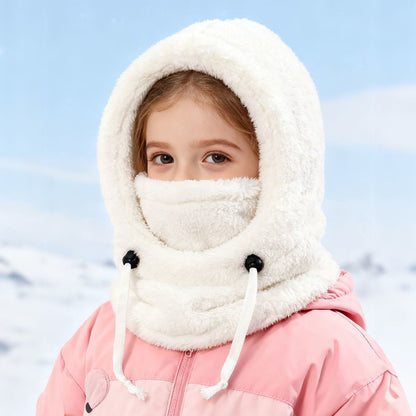 Warme Plüsch Balaclava – Fleece Sturmhaube für Kinder, Damen & Herren
