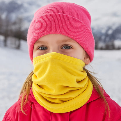 Fleece Schlauchschal Herren Damen Kinder – Warmer Halswärmer für Winter Outdoor