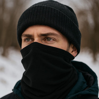 Fleece Schlauchschal Herren Damen Kinder – Warmer Halswärmer für Winter Outdoor