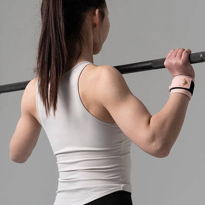 Handgelenkbandagen für Damen (1 Paar) – Verstellbar mit Klettverschluss für Krafttraining, Bankdrücken & CrossFit