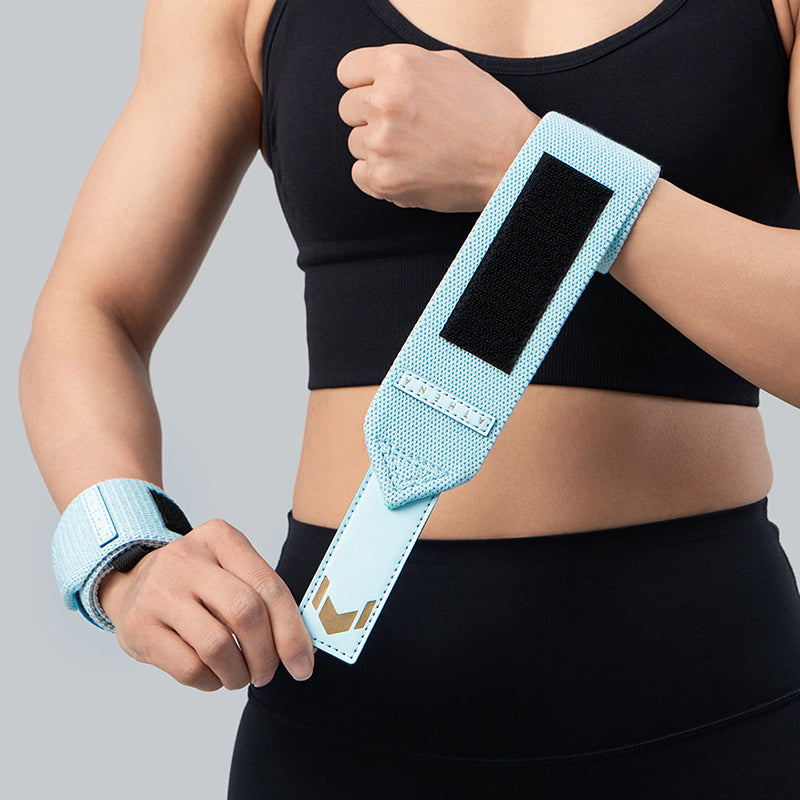 Handgelenkbandagen für Damen (1 Paar) – Verstellbar mit Klettverschluss für Krafttraining, Bankdrücken & CrossFit