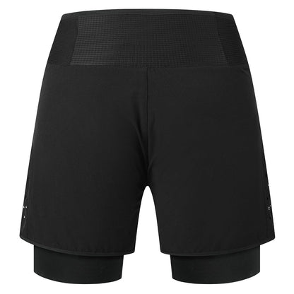 Herren 2-in-1 MTB Fahrradhose – Gepolstert, Atmungsaktiv, Schnelltrocknend, mit Mehreren Taschen
