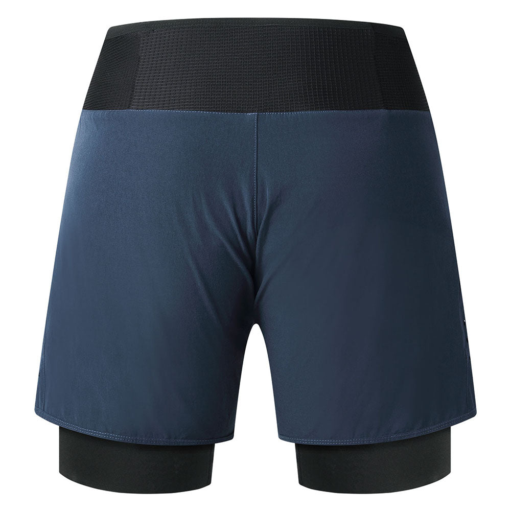 Herren 2-in-1 MTB Fahrradhose – Gepolstert, Atmungsaktiv, Schnelltrocknend, mit Mehreren Taschen