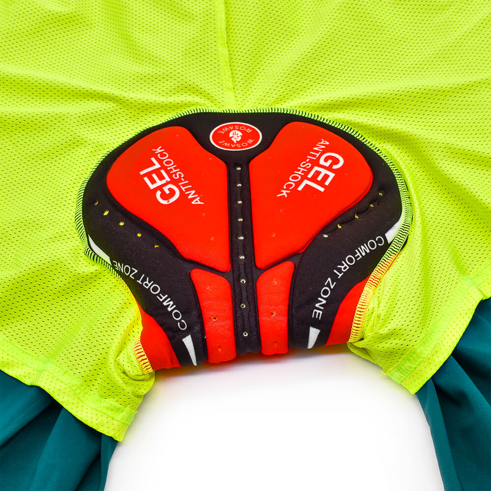 Herren Baggy Fahrradhose – Gelgepolsterte MTB Radhose für Freizeit & Radfahren