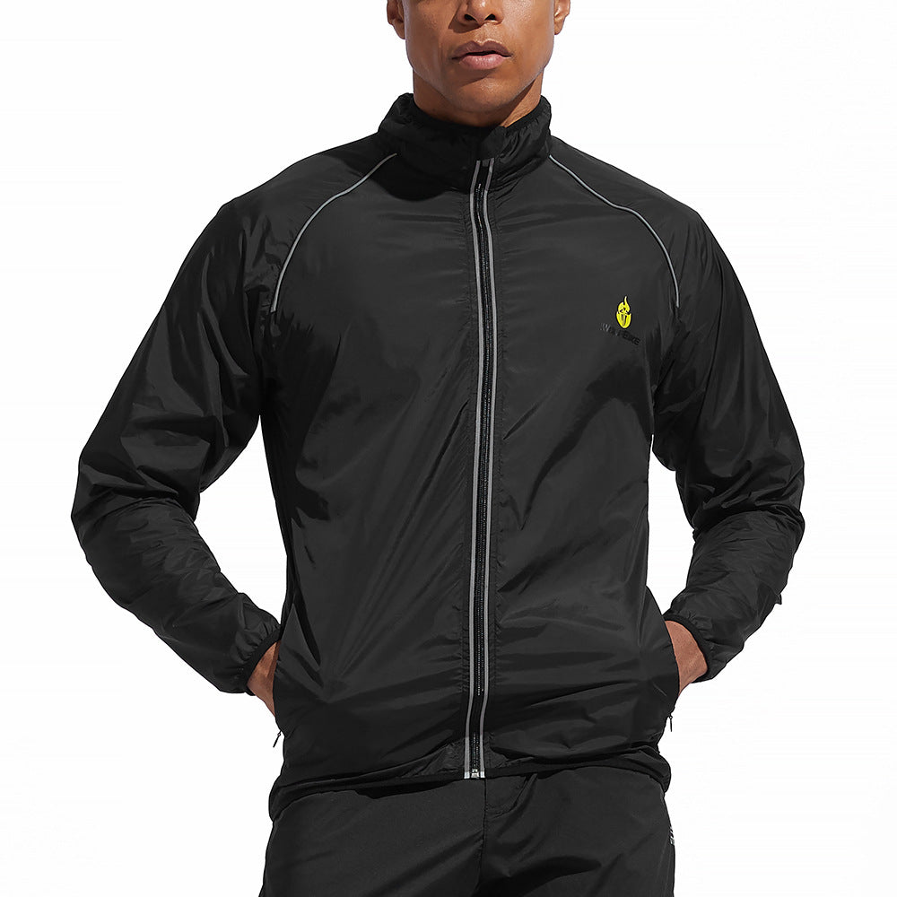 Herren Fahrradjacke Langarm – Wasserdicht, winddicht & reflektierend, MTB Jacke