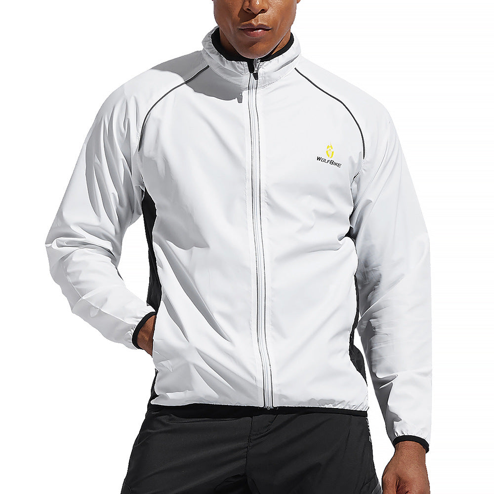 Herren Fahrradjacke Langarm – Wasserdicht, winddicht & reflektierend, MTB Jacke
