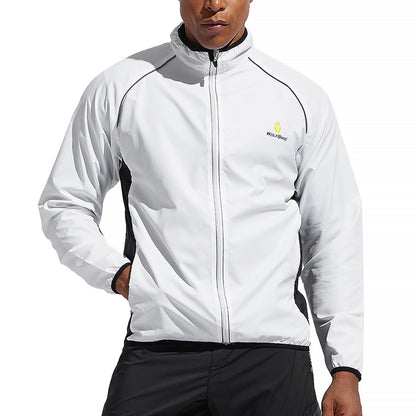 Herren Fahrradjacke Langarm – Wasserdicht, winddicht & reflektierend, MTB Jacke