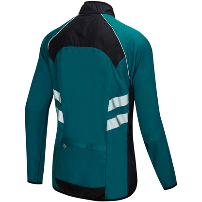 Herren Fahrradjacke – Winddicht, Wasserabweisend & Reflektierend, Leichte Outdoor Windjacke