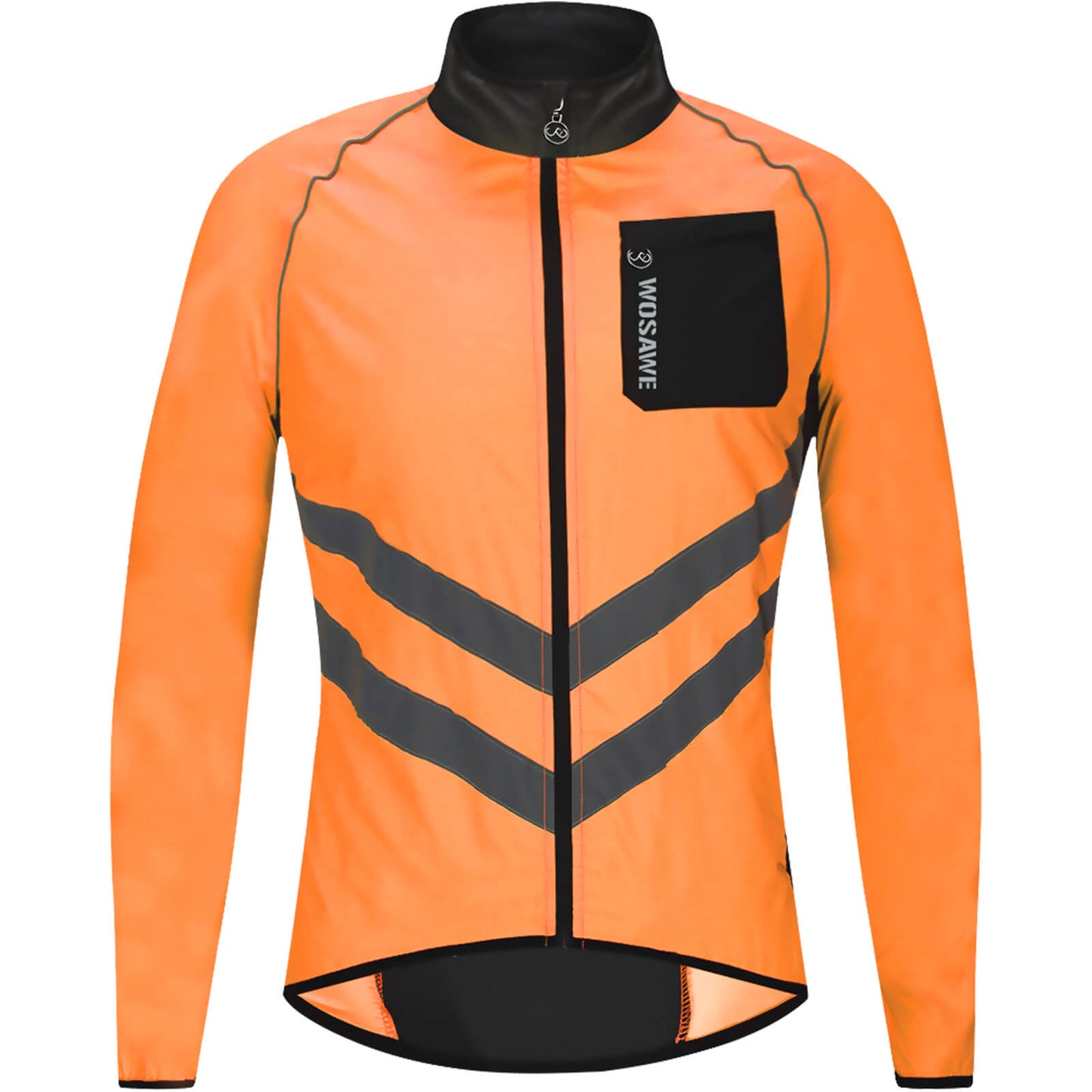 Herren Fahrradjacke – Winddicht, Wasserabweisend & Reflektierend, Leichte Outdoor Windjacke