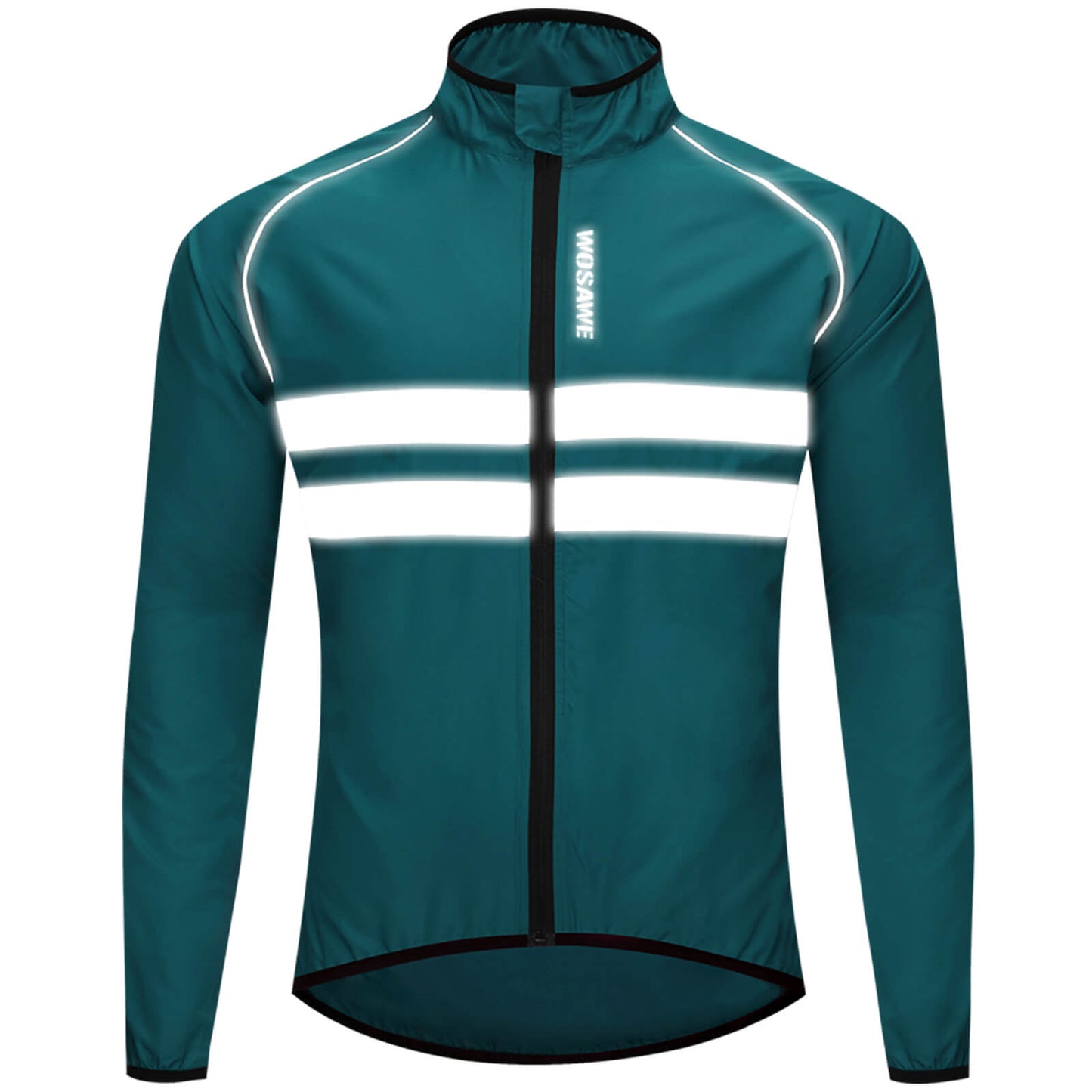 Herren Fahrradjacke – Winddicht, Wasserabweisend & Reflektierend, Leichte Outdoor Windjacke