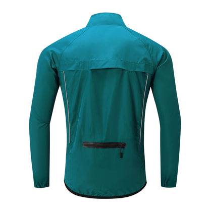 Herren Leichte Winddichte Fahrradjacke – Reflektierende Ultraleichte Windbreaker Jacke