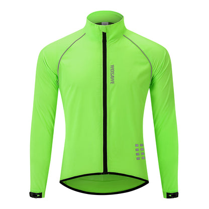 Herren Leichte Winddichte Fahrradjacke – Reflektierende Ultraleichte Windbreaker Jacke
