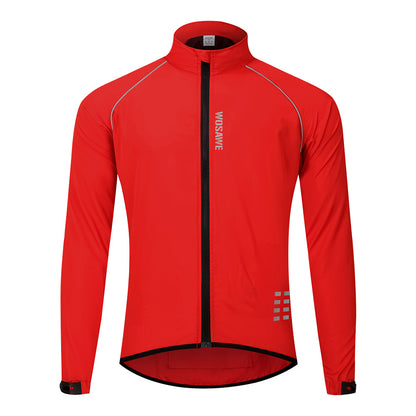 Herren Leichte Winddichte Fahrradjacke – Reflektierende Ultraleichte Windbreaker Jacke