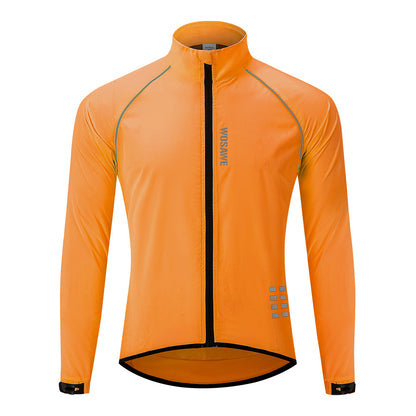 Herren Leichte Winddichte Fahrradjacke – Reflektierende Ultraleichte Windbreaker Jacke