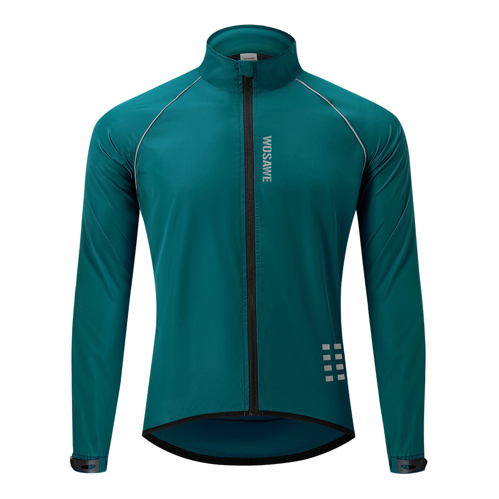 Herren Leichte Winddichte Fahrradjacke – Reflektierende Ultraleichte Windbreaker Jacke