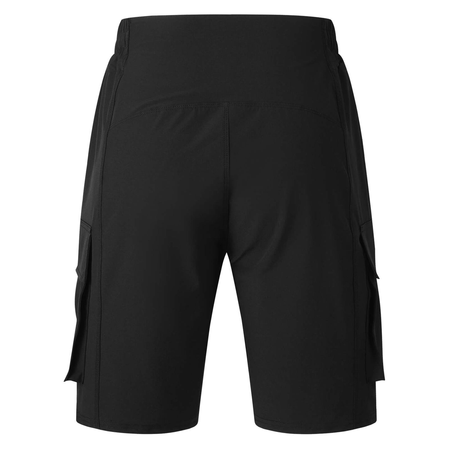 Herren MTB Fahrradhose mit Polster – Atmungsaktiv, Schnell trocknend, Mehrere Taschen