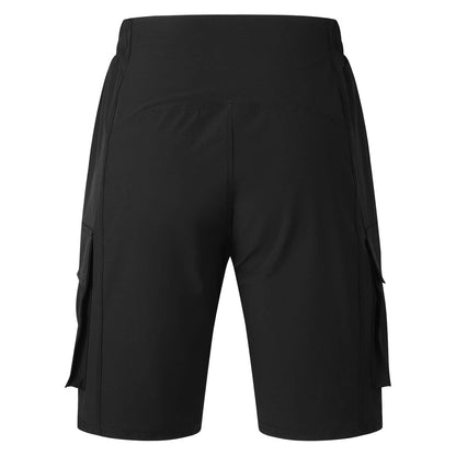 Herren MTB Fahrradhose mit Polster – Atmungsaktiv, Schnell trocknend, Mehrere Taschen