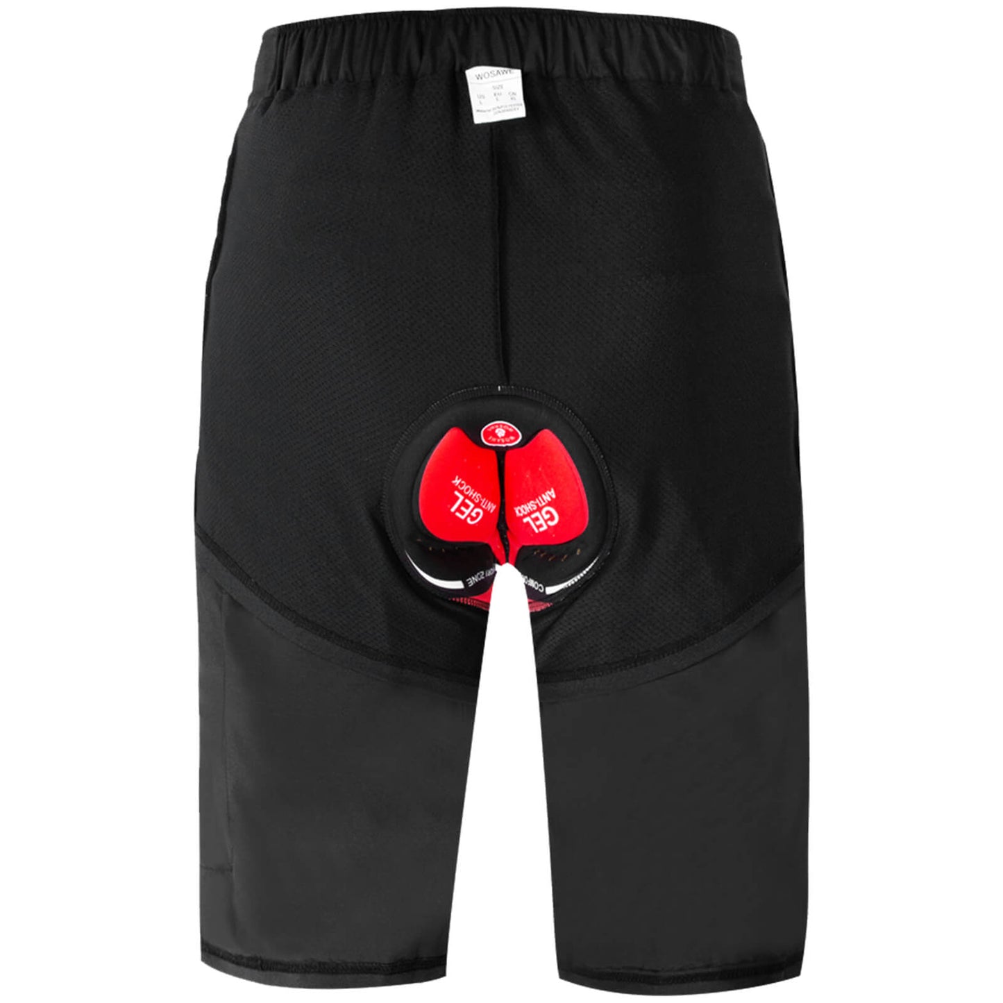 Herren MTB Fahrradhose mit integriertem Sitzpolster – Schnell trocknend, Lockerer Schnitt, Mehrere Taschen