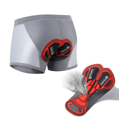 Herren Radunterhose mit 3D Gel-Polster – Atmungsaktive Fahrrad Innenhose