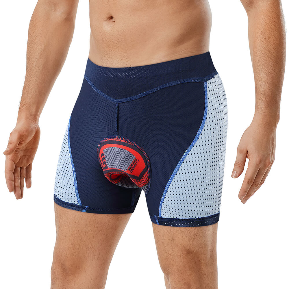 Herren Radunterhose mit 3D Gel-Polster – Atmungsaktive Fahrrad Innenhose