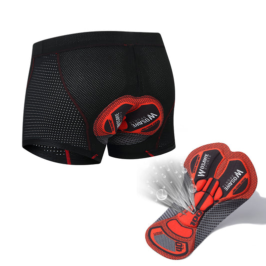 Herren Radunterhose mit 3D Gel-Polster – Atmungsaktive Fahrrad Innenhose