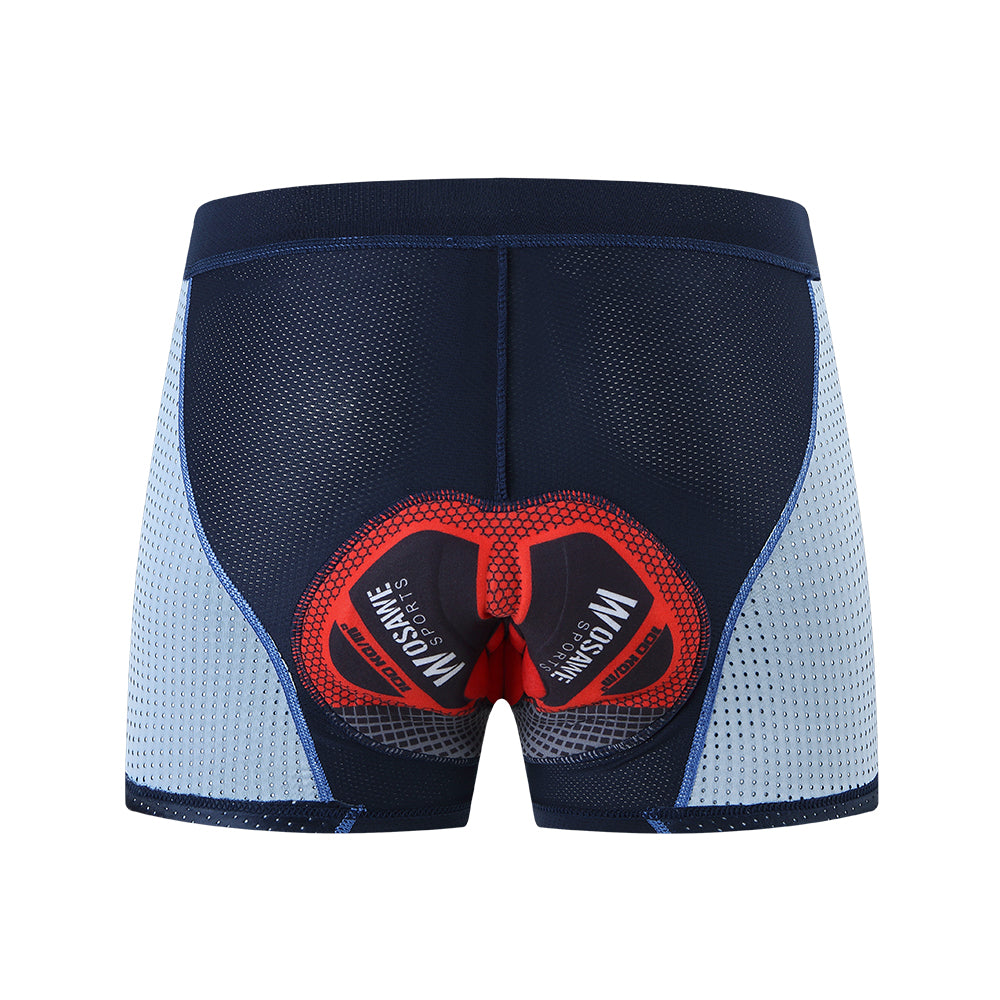 Herren Radunterhose mit 3D Gel-Polster – Atmungsaktive Fahrrad Innenhose