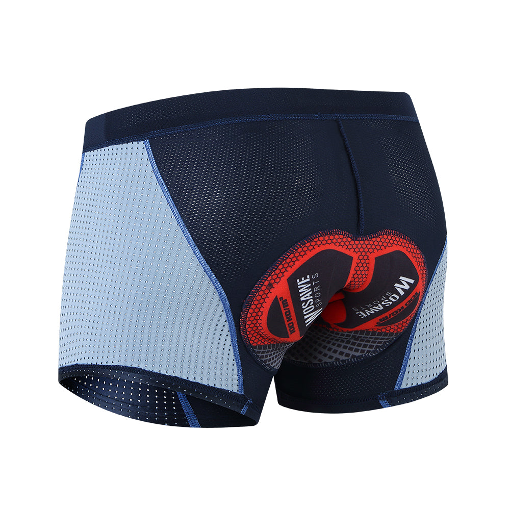 Herren Radunterhose mit 3D Gel-Polster – Atmungsaktive Fahrrad Innenhose