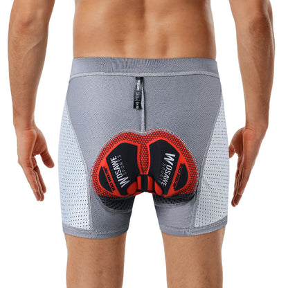 Herren Radunterhose mit 3D Gel-Polster – Atmungsaktive Fahrrad Innenhose
