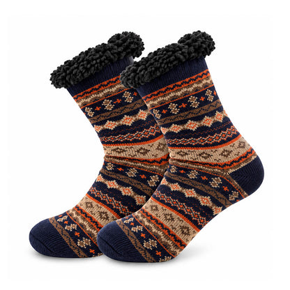 Herren Rutschfeste Thermo Hüttensocken – Sherpa Gefüttert, Weihnachtsgeschenk