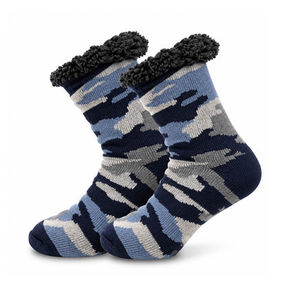 Herren Rutschfeste Thermo Hüttensocken – Sherpa Gefüttert, Weihnachtsgeschenk