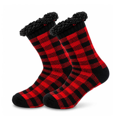 Herren Rutschfeste Thermo Hüttensocken – Sherpa Gefüttert, Weihnachtsgeschenk