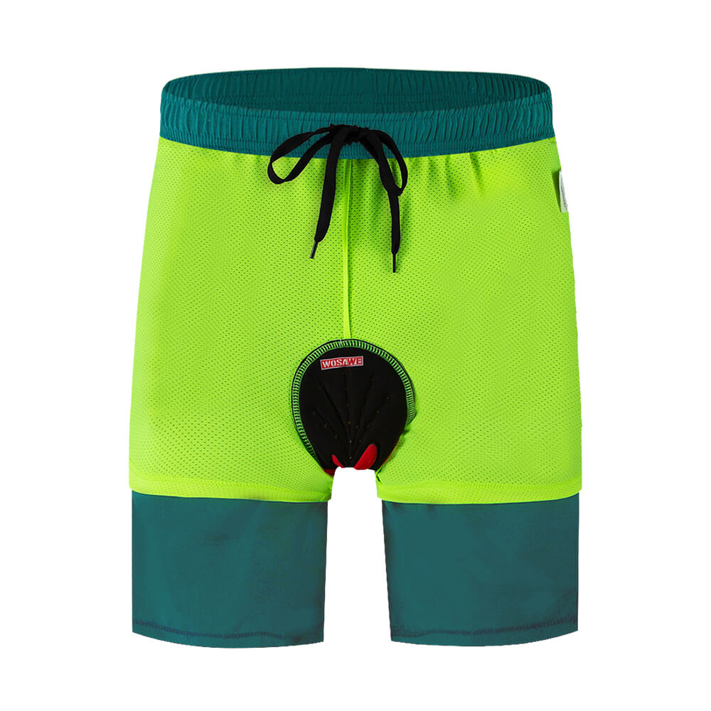 Herren Baggy Fahrradhose – Gelgepolsterte MTB Radhose für Freizeit & Radfahren