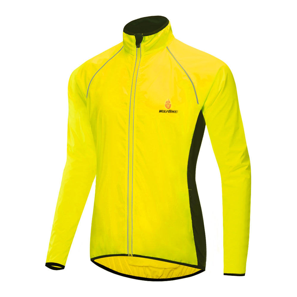Herren Fahrradjacke Langarm – Wasserdicht, winddicht & reflektierend, MTB Jacke