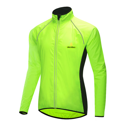 Herren Fahrradjacke Langarm – Wasserdicht, winddicht & reflektierend, MTB Jacke