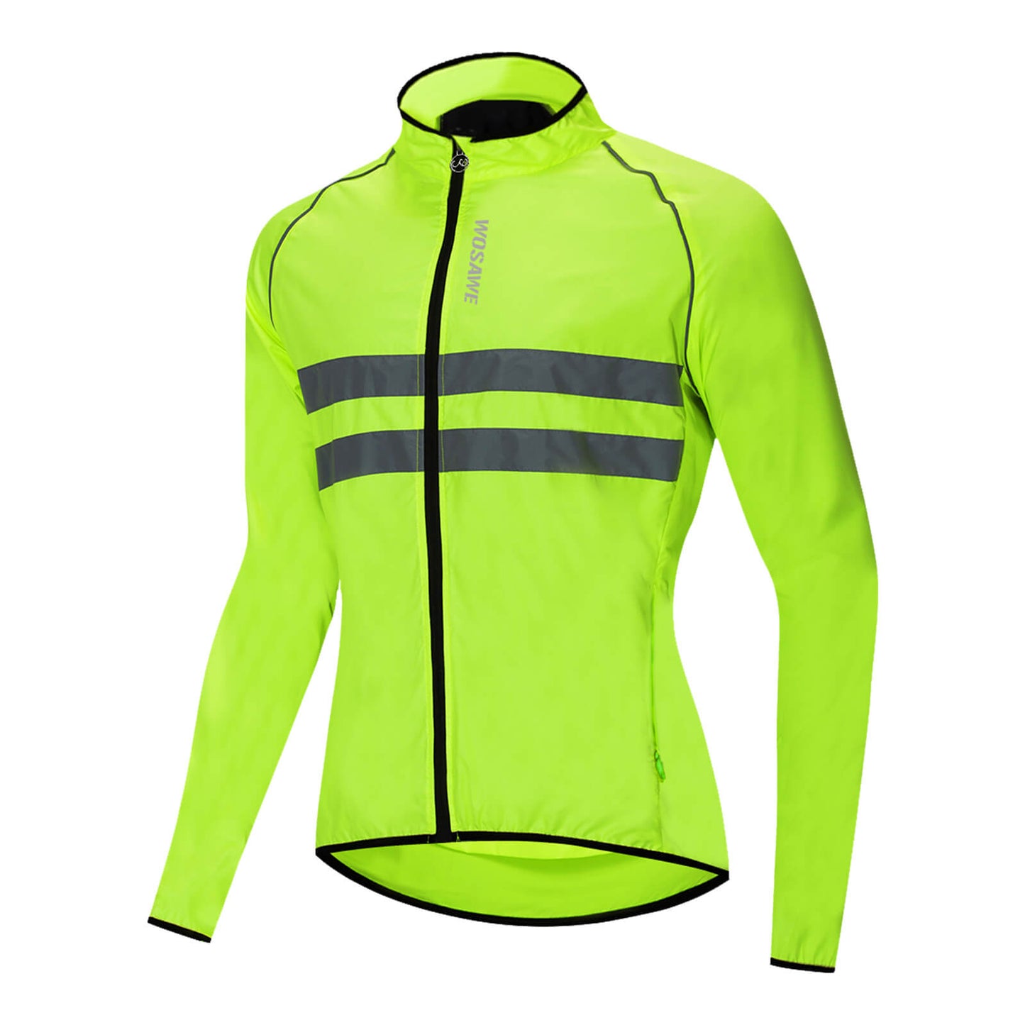 Herren Fahrradjacke – Winddicht, Wasserabweisend & Reflektierend, Leichte Outdoor Windjacke