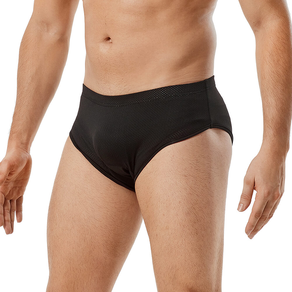 Herren Fahrradunterhose – Atmungsaktiv, Schnelltrocknend mit 3D-Gelpolster