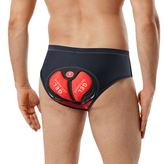 Herren Fahrradunterhose – Atmungsaktiv, Schnelltrocknend mit 3D-Gelpolster