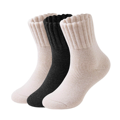 Kuschelige Alltagssocken Damen – 3 Paar(EU 36–42)