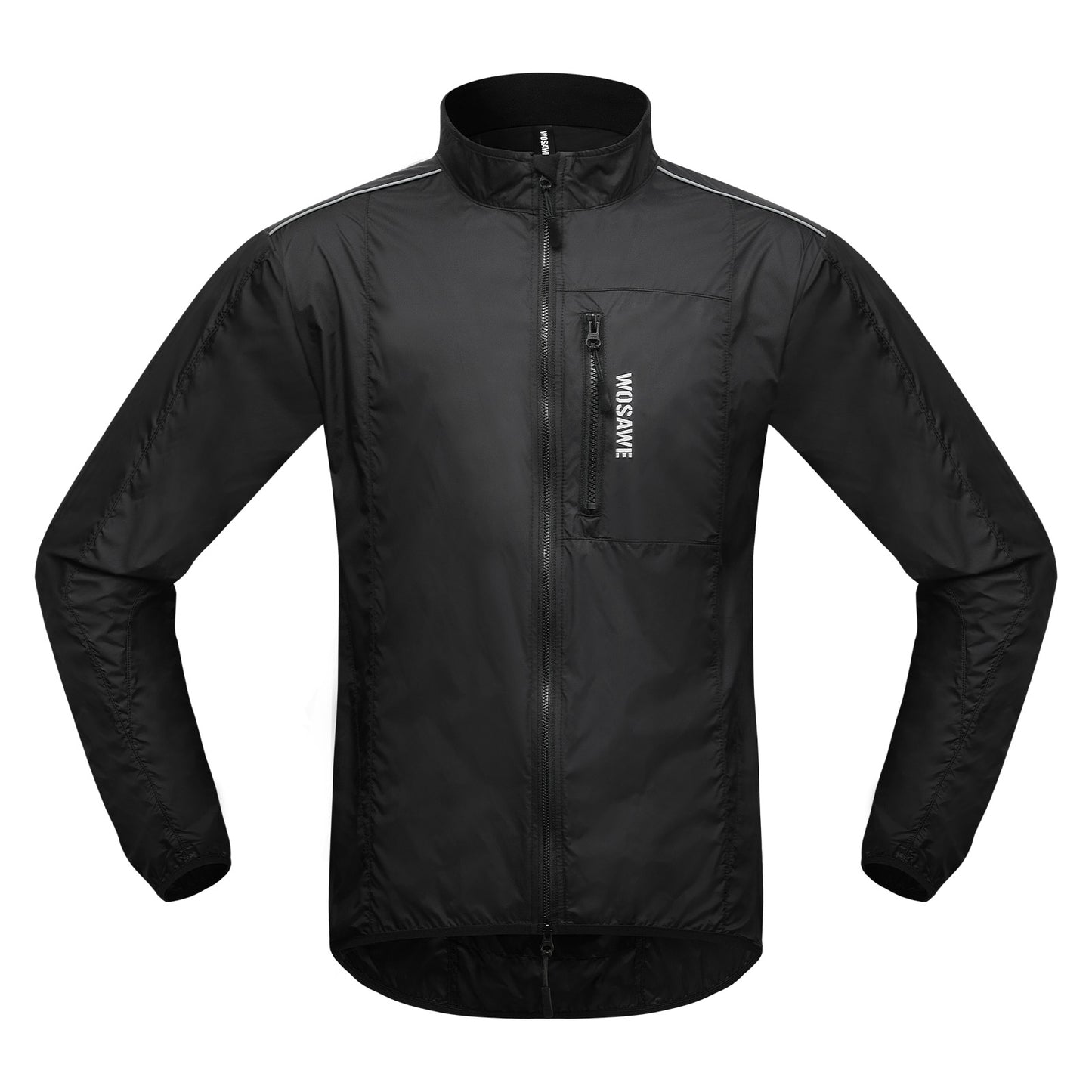 Leichte Fahrradjacke – Winddicht, wasserabweisend & reflektierend Windbreaker