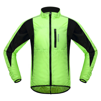 Leichte Fahrradjacke – Winddicht, wasserabweisend & reflektierend Windbreaker