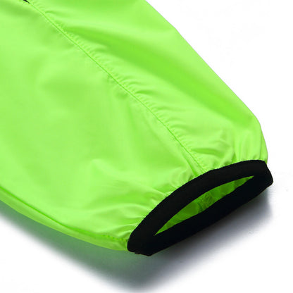 Leichte Fahrradjacke – Winddicht, wasserabweisend & reflektierend Windbreaker