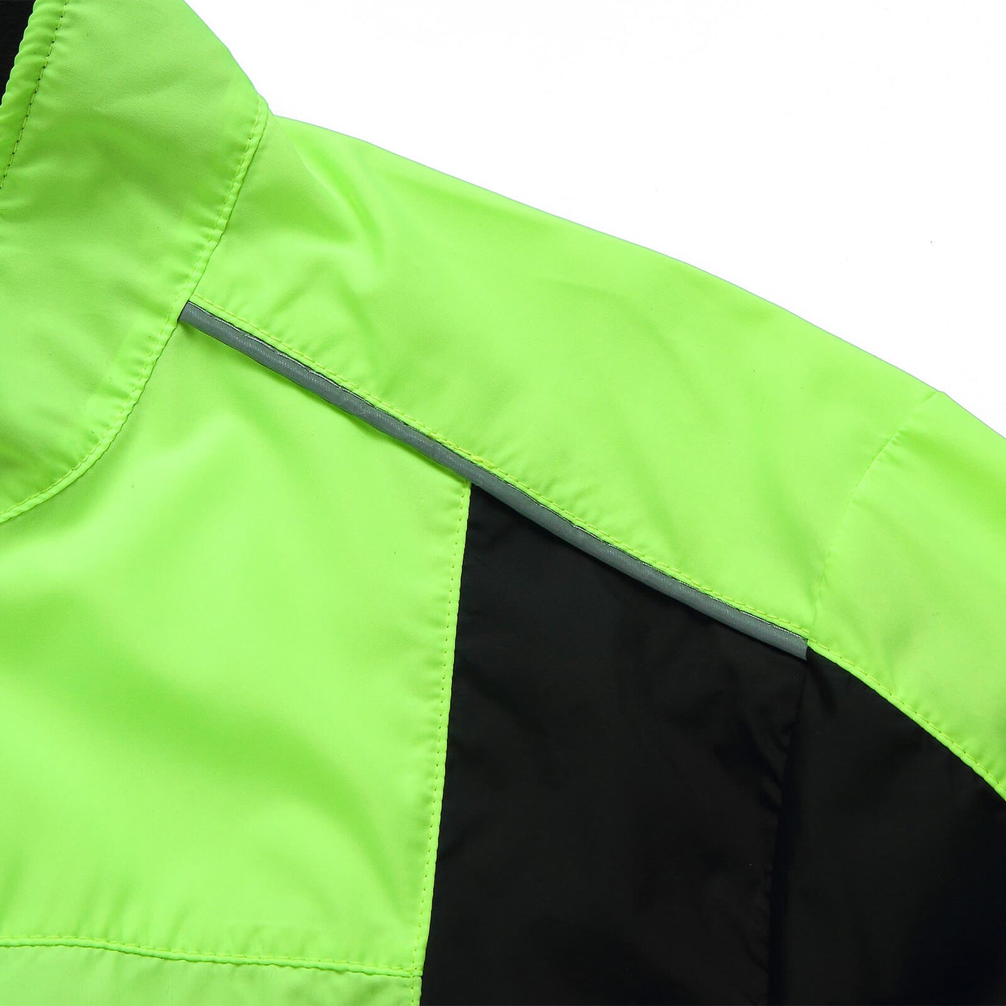 Leichte Fahrradjacke – Winddicht, wasserabweisend & reflektierend Windbreaker