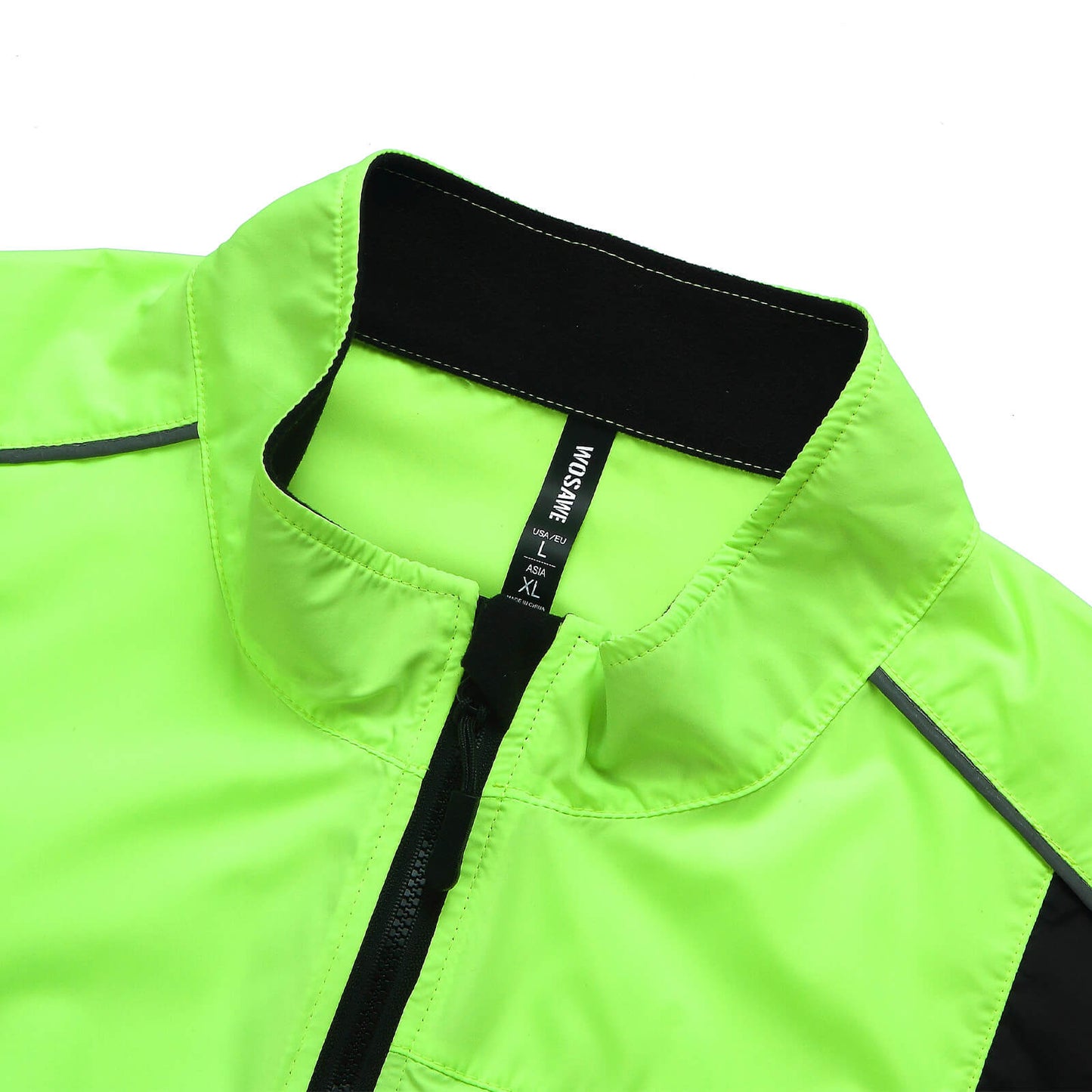 Leichte Fahrradjacke – Winddicht, wasserabweisend & reflektierend Windbreaker