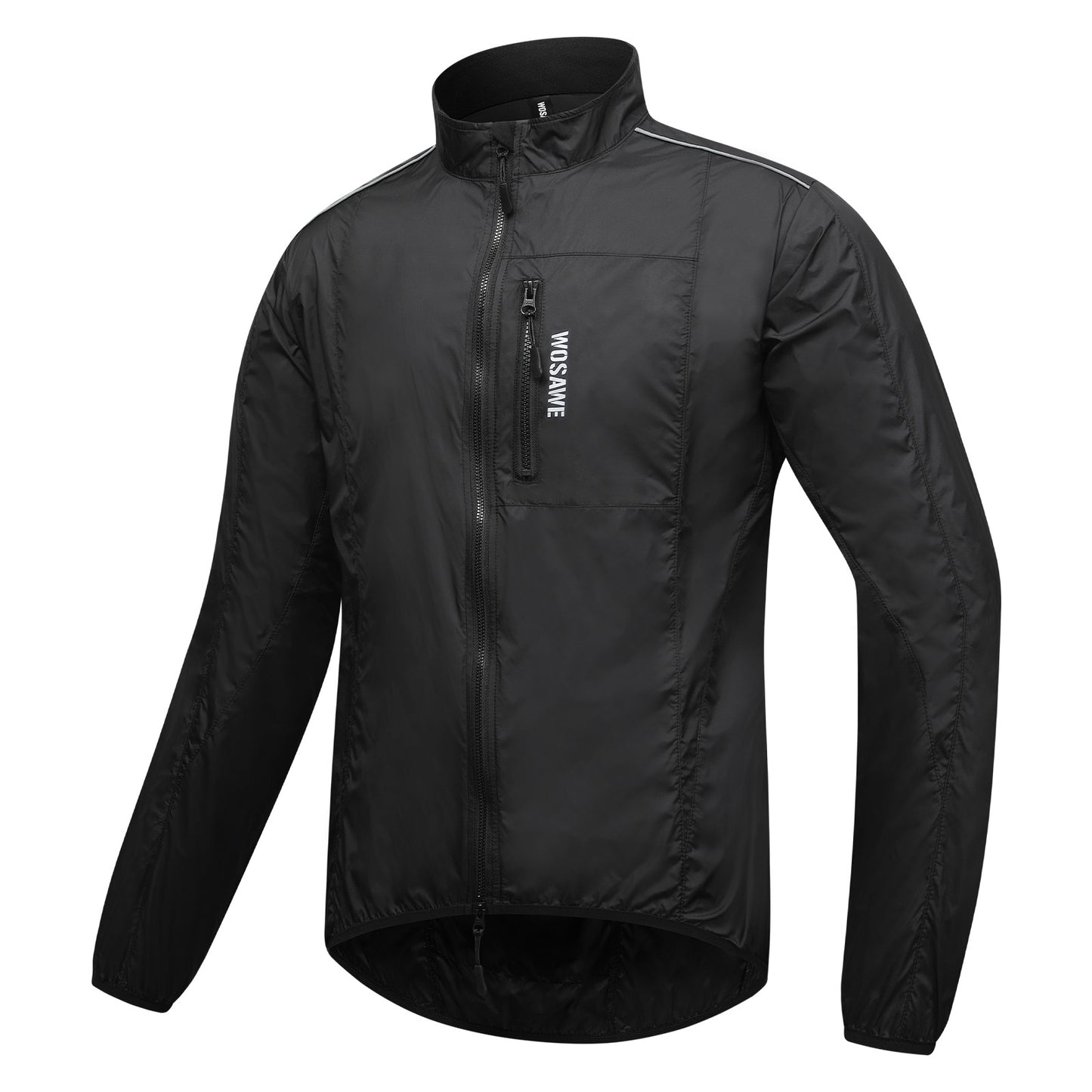 Leichte Fahrradjacke – Winddicht, wasserabweisend & reflektierend Windbreaker