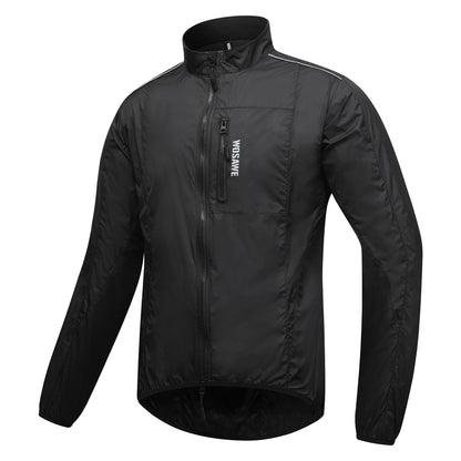 Leichte Fahrradjacke – Winddicht, wasserabweisend & reflektierend Windbreaker