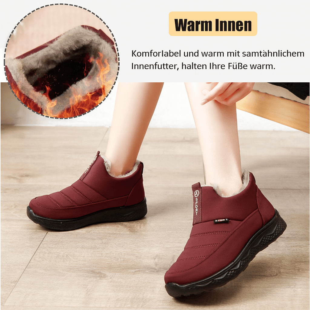 Orthopädische Winterstiefel Damen – Mit Warmer Fütterung