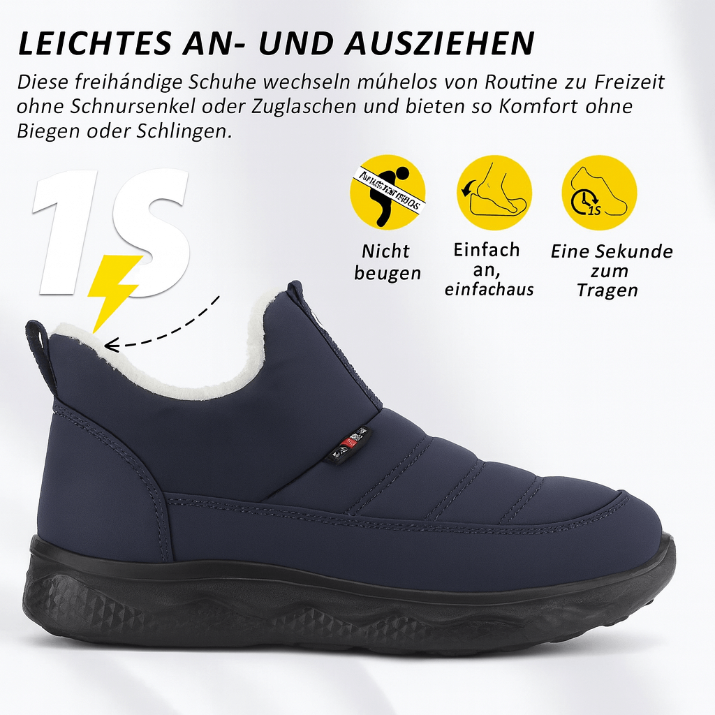 Orthopädische Winterstiefel Damen – Mit Warmer Fütterung