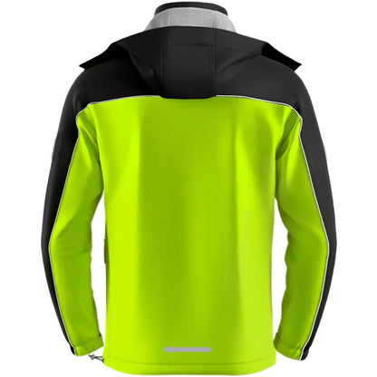 Outdoor Regenjacke Wasserdicht Winddicht mit Kapuze